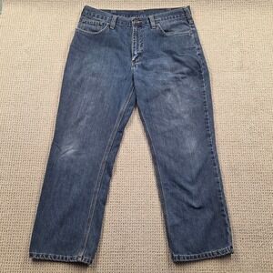Carhartt Holter Relaxed Fit Jeans 101483-968 Work Pants Bedrock Blue Men 36x28